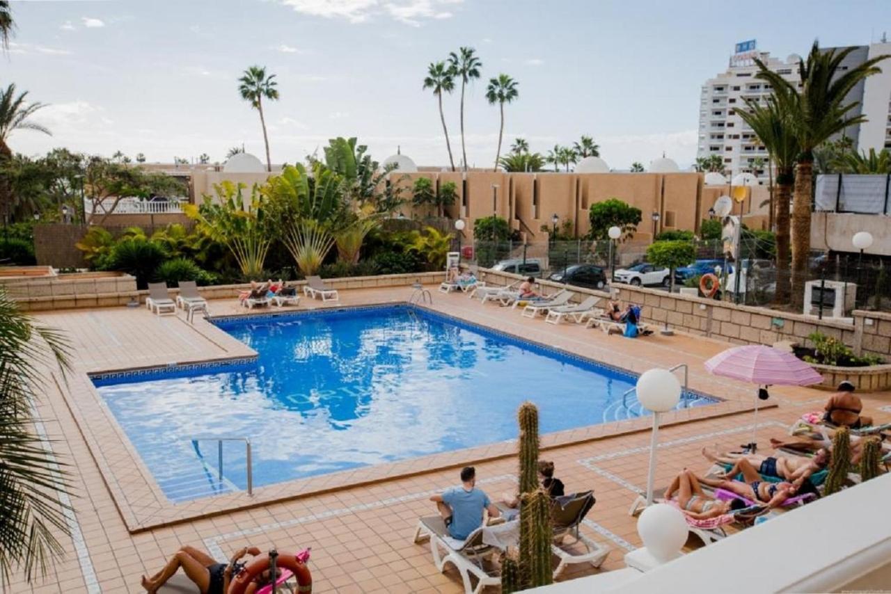 319 Modern Accommodation,Sea View, Wi Fi And Pool Playa de las Américas Exterior foto